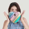 Borsa da donna a forma di cuore con catena di giunzione a colori contrastanti, borsa a tracolla a spalla singola, fabbrica di luoghi