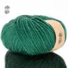 6pcs 50 g/palla di lana mohair filato spesso per maglione a maglia a mano Cappello per scarpone A A A