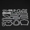 Yinise Metal Cutting matrizes para scrapbooking estênceis Doctor Owl Diy Paper Album Cards Fazendo pastas de relevo Cutts Cut Mold