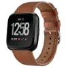 Leder -Armband -Gurtersatz für Fitbit Vers 2 Versa Lite Smart Watch Armband Bandschleife für Fitbit Versa samrtwatch