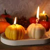 New Pumpkin Silicone Candles Mould For Aromatherapy Candles Mold Resin Soap Polymer Clay Plaster Handcraft Halloween Decoration