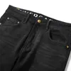 Herren Jeans Designer Herbst Herumn Neues Korean Elastic Slim Fit ft Qualität European Black Fuua 5m7k