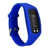 Sport Running Siliconed Podomètre Calorie Counter Digital Watch Watch Bracelet