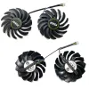 Kuddar nya för MSI GeForce GTX1660 1660TI 1660SUPER 6GB Ventus XS OC Wantushi Graphics Card Replacement Fan PLD09210S12HH