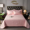 Simplicity rosa lettiera per letti a trapunta pilowcase la biancheria da letto lancia copertina coperta coperta copertura da letto 1-3pcs #/l
