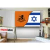 3x5 stóp Izrael Bnei Yehuda Tel Aviv FC, 90x150 cm 100D Flaga poliestrowa