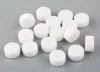 50/100 ПК/упаковка 1 упаковка белая встроенная пластиковая пластиковая коробка, 22-мм шар Джингл Колокол сжатие звуковая волна устройства