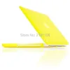 Przypadki Nowa plastikowa okładka twardej obudowy dla MacBooka White 13 "A1342 Laptop Case