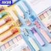 Jikun 6pcs/set di evidenziatori kawaii penna di grande capacità marcatori fluorescenti marcatori di articoli di cartoleria scolastico