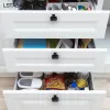 Solid Modern Simple Furniture Hardware Accessories Drawer Cabinet Door Handle American Black Cabinet Garderob Enkel hålknoppar