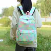 3PCSSET TEENAGE RACKPACK SCHOOL SAGCE Регулируемая ремешок для модного путешествия Водонепроницаемое rucksack для Kid Kild 240328