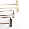 27cm 10,6 polegadas de uma linha Silver Stemware Rack Fio Hang Holder sob armário de vidro de vidro de vidro de vidro de ouro Acessórios de barra de bronze única linha de bronze