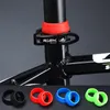 2pcs Bicycle Seat Post Ring Anel protetor Silicone Anti-arranhão Tampa de poeira Seat impermeável Post Rubber Band Fits Road Bik