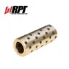 Rolamento linear Extended grafite de capa de cobre resistente a desgaste de desgaste da luva de bucha auto-lubrificante LM6/8/10/12/13/16L