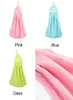 Kitchen Tools Hangable 3 Colors Soft Convenient Hand Towel Solid Colors Strong Absorbent Durable Wear Resistant Clean Rag DH0486 T6240190