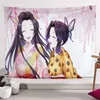 Kawaii Zimmerdekoration Hanges Tuch Anime Hintergrund Tuch Schlafzimmer Zimmer Nachttuch Wandtuch dekorative Stoff Wandteppich süßes Zimmer Dekor