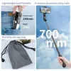 Gimbals Desktop Gimbal Stabilizer con treppiede Selfie Stick Modalità di tracciamento intelligente con telecomando per lo smartphone del telefono cellulare iPhone