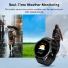 Saatler Erkekler Akıllı İzle Tam Dokunmatik Ekran Dijital Fitness Tracker IP68 Su Geçirmez Spor Kadınlar İçin Akıllı Saat