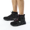 Stövlar män stövlar oförstörbara säkerhetsskor stål tå skor punkteringssäkra sneakers manliga skor lätta arbetsskor