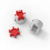 XB D35L50B Drie Jaws Coupler Aluminium Plum Flexibele askoppelingsmotorconnector CNC Flexibele koppelingen 9 mm-19 mm