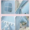 TOY TENTS الأطفال المحمولة خيمة TIPI PLAY HOUSE COTTON COTTON CANVAS Indian Camping Tent Wigwam Child Teepee Party Room Gift Toy Barraca L410