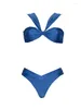 Swimwear 2024 Designer Fashion Color Color Bikini Bikini à deux pièces Luxury Sexy Low-Waist Beach Vacation Swimsuit