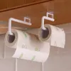 Contexte de rouleau de papier de cuisine support de papier toilette réglable armoire de barre de barre de suspension de salle de bain