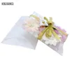 Wedding Gift Boxes 50 pcs Pillow Shape Transparent Candy Box PVC Gift Box for Wedding Party Favor Decor 12*8*2.5CM Larger Size