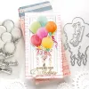 2023 April Sweet Day Celebrate Elements Die Cutting Dies Stamps and Layering Stencils Hot Foil Plates Set Diy Craft Scrapbooking