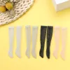 1pair Doll Vêtements Accessoire pour OB22 OB24 Doll 1/6 Poll Stockings Elastic Mesh Doll Mesh Socks Christmas Gift Dollhouse Decor