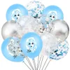 12st fryst tema snö drottning 12 tum latex ballonger flickor födelsedagsfest dekorationer leksaker för barn baby shower festtillbehör