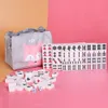 30mm mahjong tiles outdoor travel portable mini mahjong small hand-rolled home medium mahjong