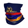 Schals Golden Armenien Bandana Halsabdeckung bedruckte armenische Flagge Wickel Schal warmes Balaclava Outdoor Sports Unisex Erwachsener Windschutz