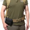 Sportzakken Militaire molle tas tactische riem taille tas buiten sport waterdichte telefoontas fiets y240410