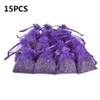 15 PCs Lavanda natural Braça seca Sache de saqueta Sala de carro aromático AROMICA AROMICA