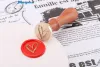 Mogoko Nieuwe zegenwas afdichting Stempel Retro Wood Classic I Love You Dank je SEAL WAX Stamp trouwkaarten envelopstempels