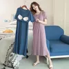 Sleeping Women's Sleepwear 2024 Pajama modal pour les femmes en été avec des tampons de poitrine minces