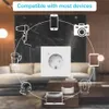 Tuya Smart Wall Socket 220V Zigbee EU Standard Elektrische Sockets Russland Spanien Plug Smart Life mit Alexa Google Home Monitoring