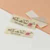 120 pieces Ironing Labels, Logo or Text, Personalized Brand , Clothing Labels, Custom Design, Fabric tags(YT152)