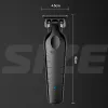 Trimmers Kemei KM2299 Trimeuse de cheveux électrique sans fil, machine de coupe à cheveux gratuite personnalisée avec coiffure de coiffure Clipper Tondeuse Barber