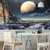 Starry Sky Walls Thancings Galaxy Printed Земля Венера Гобеленское пляжное полотенце Подарочное стол в подарочное таблица для пикника для пикника