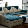 In stile europeo grigio nero divano in velluto blu copertura foluscovers mobili cover di diva
