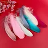 Wholesale Natural Goose Feathers Crafts Jewelry Making Colorful Feather Party Decorations DIY Home Plumas Accessories 13-18cm