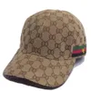 Canvas honkbal hoed ontwerper hoed kleurrijke pet voor mannen vrouw gemonteerde hoeden neiging femme vintage luxe jumbo gorras fraise fraise slang tijger bijen zon 598