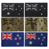 Oceania Australia Nueva Zelanda Samoa Guam IR IR reflectante Patches bordados de goma parches militares insignias de bordado