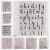 2020 Engelse alfabetbrief Clear Stamps Diy Scrapbooking Craft Supplies Silicone SEAL Foto -album Transparant voor stempelen
