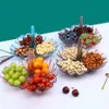 Creative Creative Multi-camada criativa Placa de frutas Plate de fruta Candy Snack Storage Plate doméstico Placa de frutas secas de frutas Ano Novo Uso