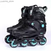 Skates à rouleaux en ligne Chaussures de patinage à rouleaux pour adultes et enfants patins à rouleaux glissants Patines Sneakers Flat Taille 35 à 46 Professional MX3 Y240410