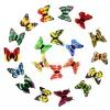 10 -stcs kunstmatige vlinder Liminous koelkastmagneet voor thuis kerstbruiddecoratie