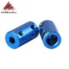 1pc D14L25 Aluminum Alloy Coupling Bore 3*5mm 4*6mm 5*8mm 3D Print Part Blue Flexible Shaft Coupler Screw Part Stepper Motor
